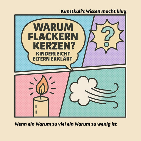 Warum flackern Kerzen überhaupt? Erklärung folgt.